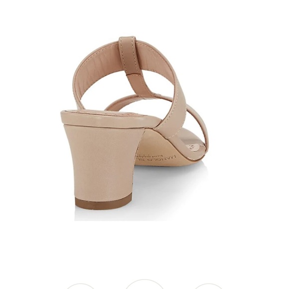 MANOLO BLAHNIK
KESBIHI 50MM LEATHER
MULES HIGH HEEL
SANDALS NUDE
LEATHER
$550.00